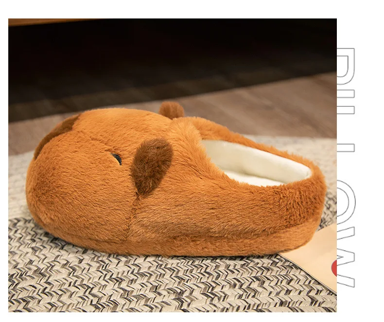 Winter Capybara Cosplay Kostüm Roben Erwachsene Kigurumi Einhorn Onesie Anime Nachthemd Halloween Cartoon Pyjamas Nachtwäsche – Detail 10