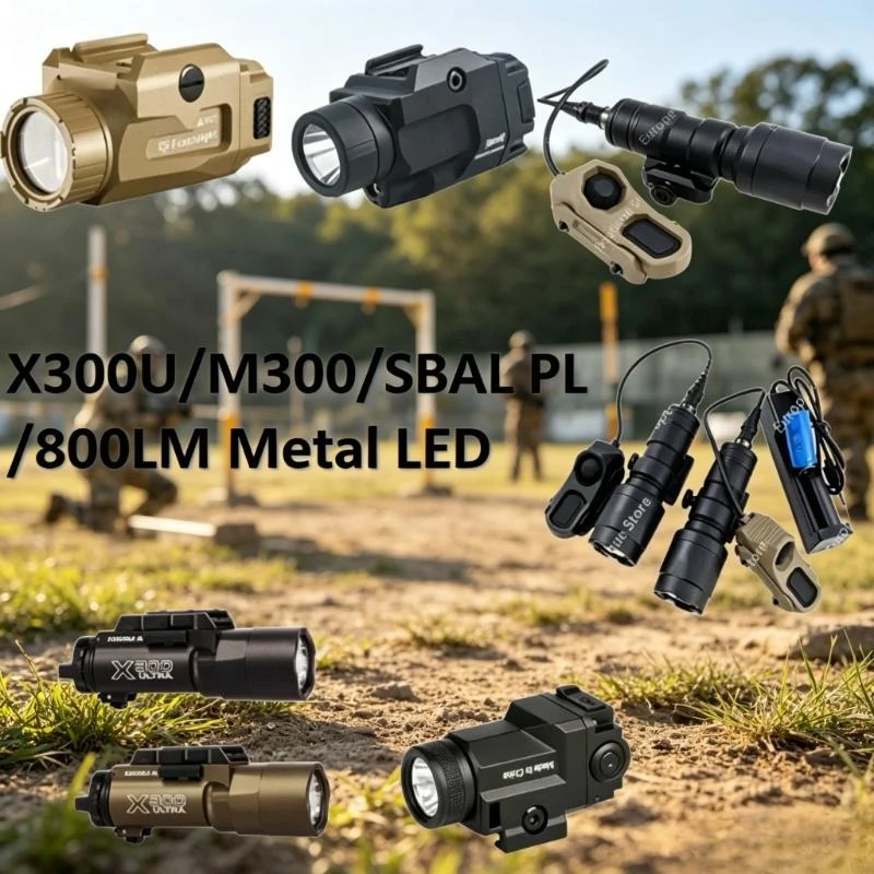 X300U/M300/SBAL PL /800LM High Bright LED Mini Torch Helmet 