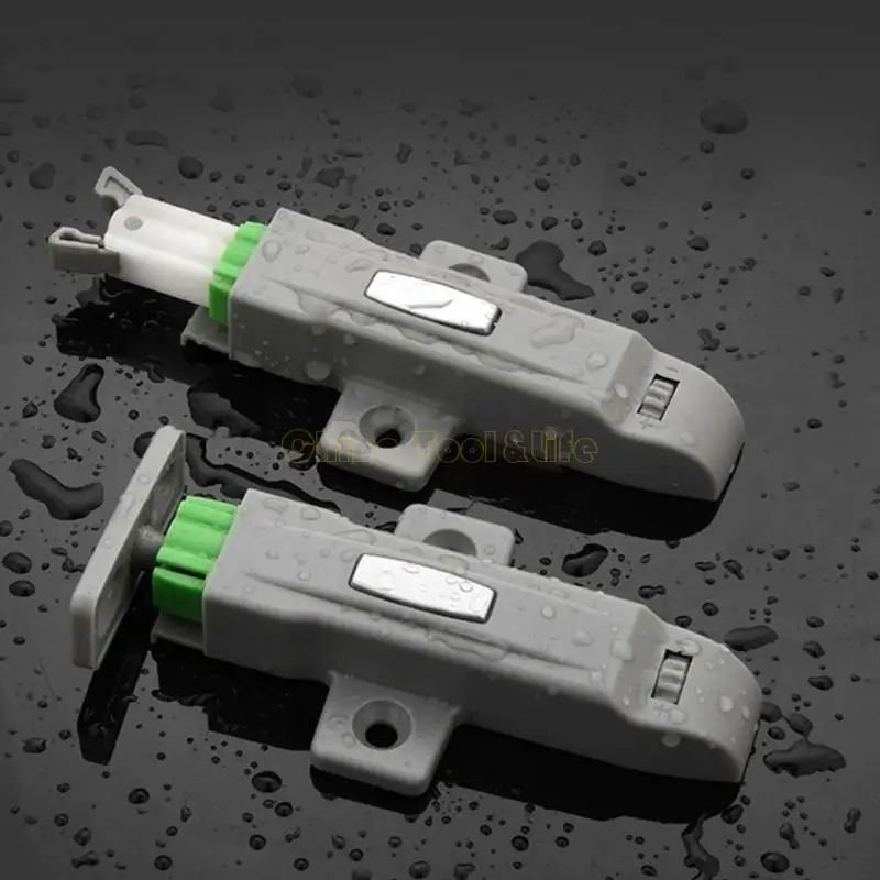 

57QF Push Type Catches Latches Drawer Cabinet Catches Touch Latches Rebound Locking Device Push to Open Door Latches