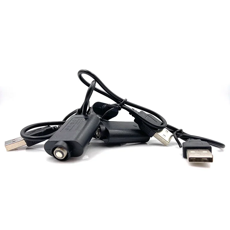 1/2 Uds EGo cargador USB 510 adaptador de Cable de carga de rosca para CE4 MT3 TANK EGo T EVOD Twist batería