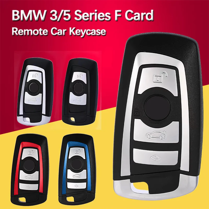 3/5 Series F Card Remote Car Key Case Cover Shell Fob For X1 X2 X3 x5 Performance F30 F40 F10 E90 F20 E46 E60 E70 E36 E87 X7 E92