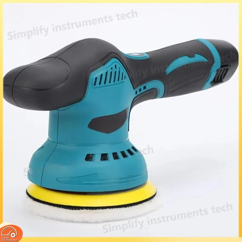Cordless Rotary Waxing 12V Rechargeable Battery Adjustable Speed Polishing for Car Detailing Auto