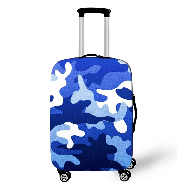 Quality Stretch Cloth Trolley Case Protective Cover Trendy Camouflage Suitcase Luggage Cover for 18-32 Inch Travel Accessories