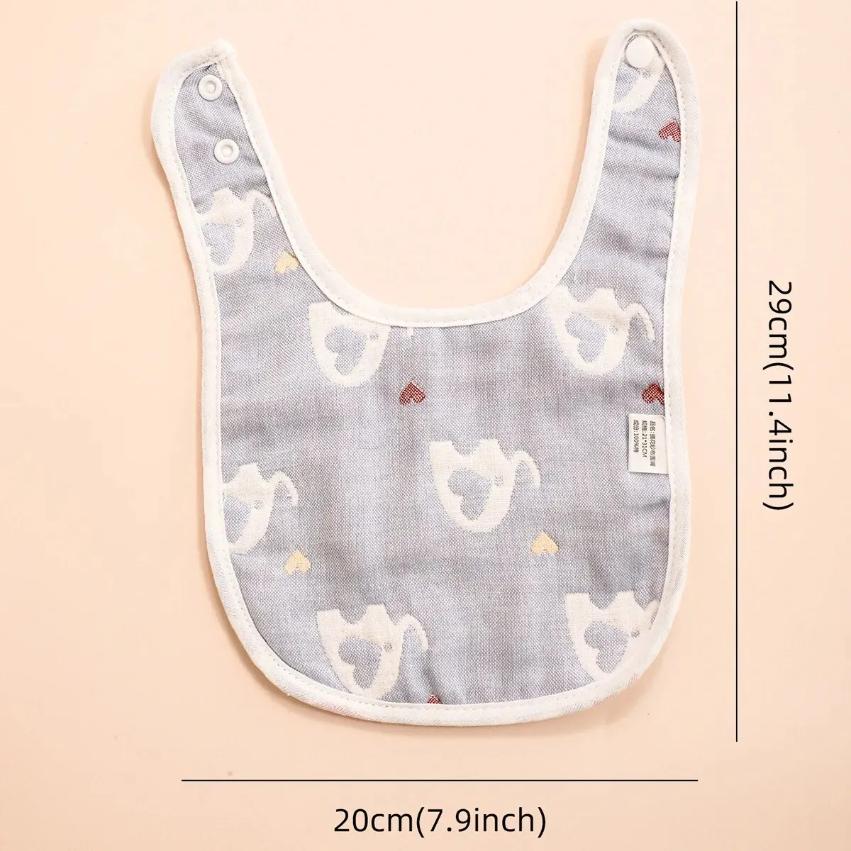 3pcs/set Baby Feeding Drool Bib Cotton Infants Saliva Towel Soft Burp Cloth For Newborn Toddler Kids Boys Girls Bibs