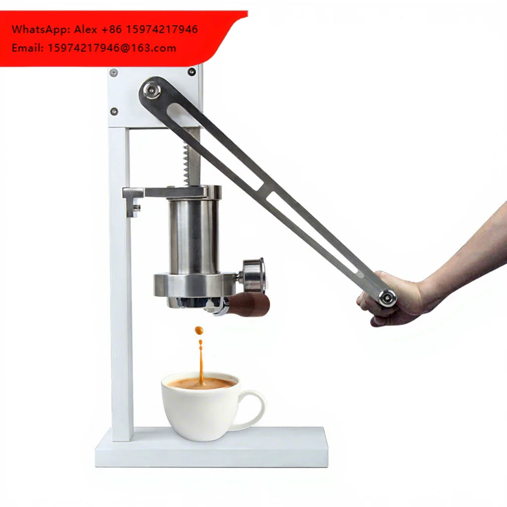 Wholesale Express Manual Espresso Machine 25Bar Hand Pressure Type Portable Coffee Makers Home Coffee Machine