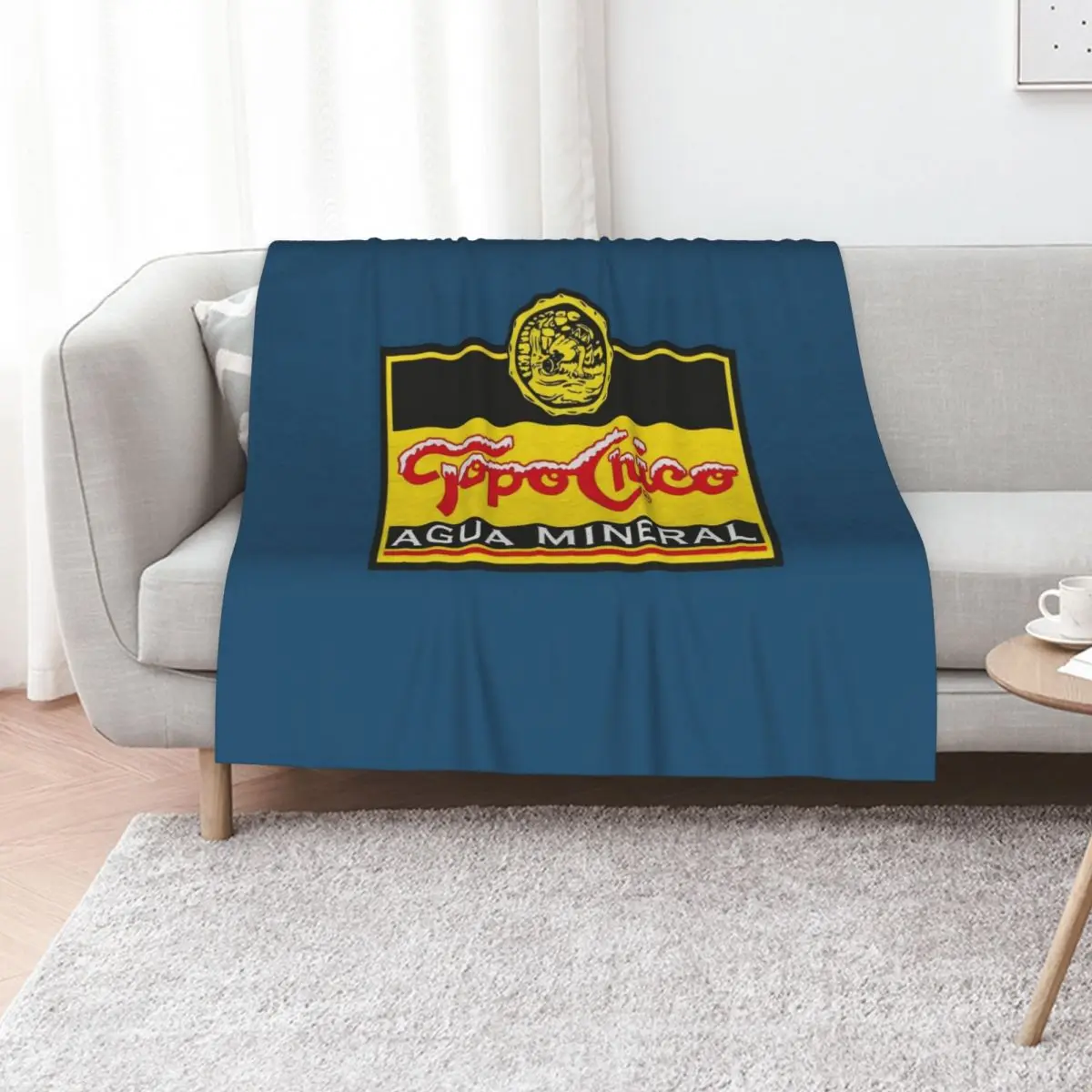 Topo Chico Topo 75 Throw Blanket Thin for babies Luxury Brand Heavy Soft Big Hair Blankets