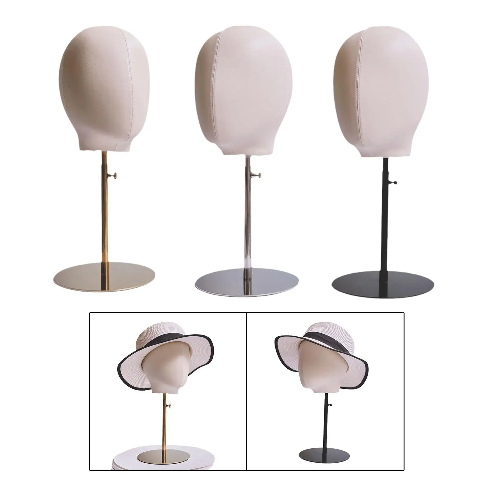 

Wigs Stand Shopping Mall Creative Holder for Headwear Hats Headdress
