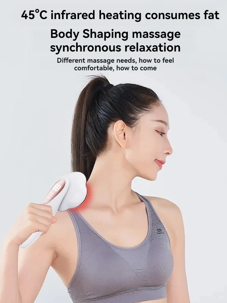 

Массажное устройство для похудения с подогревом и формированием жира с 3 режимами и 15 регулируемыми уровнями, эффективно адресные среды, растяжки Pregna