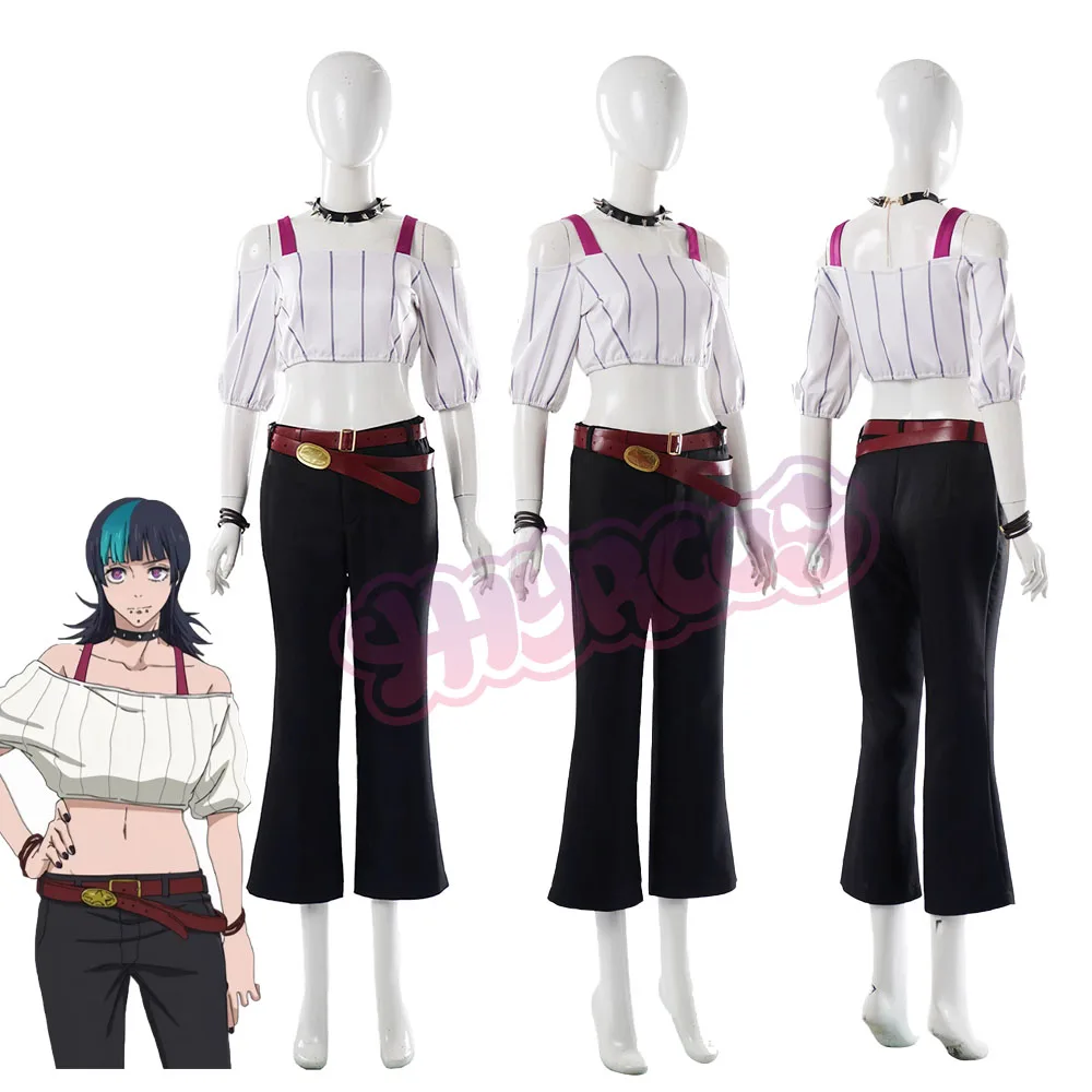 

Kirara Hoshi Cosplay Costume Anime Movie JJK The Culling Game Clothing Accessories Women Halloween Carnival Party Outfits
