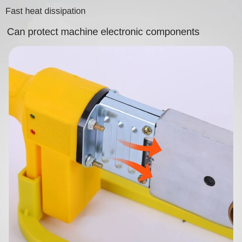Máquina quente do derretimento 20-63 tipo jogo plástico do reparo da soldadura máquina quente quente do derretimento da tubulação de água do melter ppr da temperatura constante eletrônica