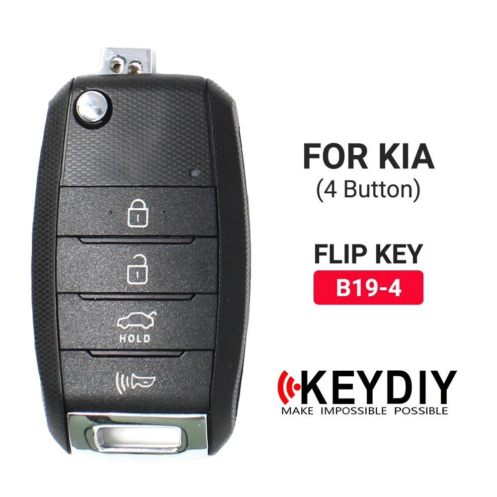 Chave remota keydiy kd série b controle B19-4 para KD-MAX kd900 KD-X2 kd amx programador para hyundai kia durável