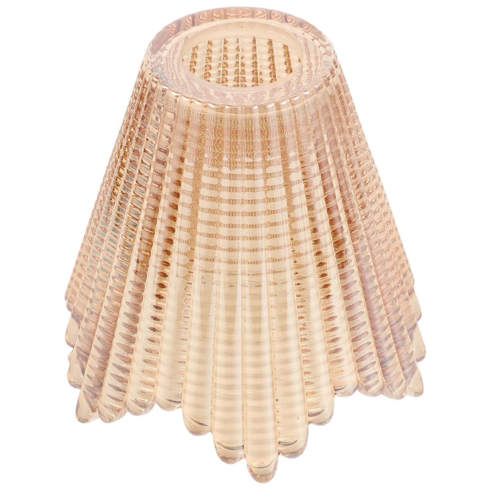 Clear Glass Lamp Shade Replacement Decorative Light Cover for Ceiling Chandelier Pendant Table Floor Fixtures