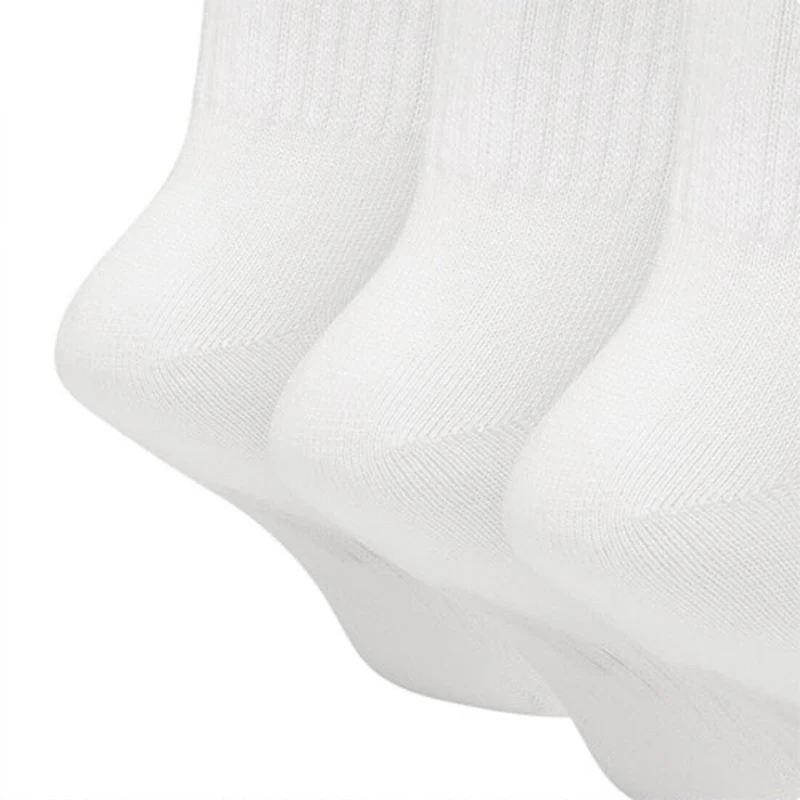 Original Nike Everyday Lightweight Unisex Sports Socks Men\'s and Women\'s 3 Pairs Train Middle Barrel White Socks S M L XL SX7676