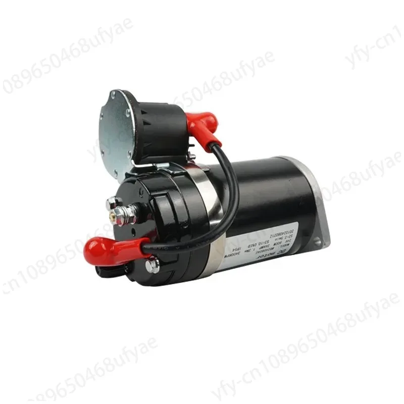 MD48080 Small Motor Hydraulic Oil Pump System Station Small Hydraulic Power Unit 12V 24V DC Motor MD12080 + Start Switch