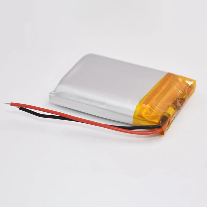702535 3.7V 600mAh Lithium Polymer Li-ion Rechargeable Battery for Gaming Mouse GPS Headset Smart Watch Car Tachograph