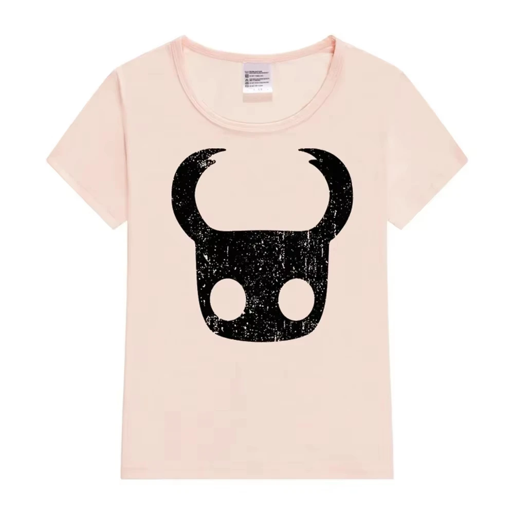 Hollow Knight T-shirts Men Women Cartoon Manga Merch T-shirt Men's Oversized Unisex Streetwear Trendy Cotton Fashion Hip Hop tee
