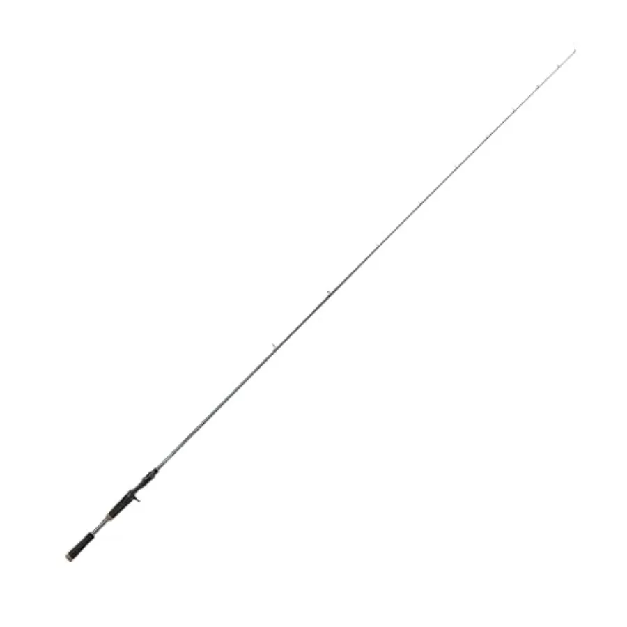 

Black Bass Casting Rod for freshwater fishing, graphite composite, matte black, ultra-sensitive tip with high-strength blank an