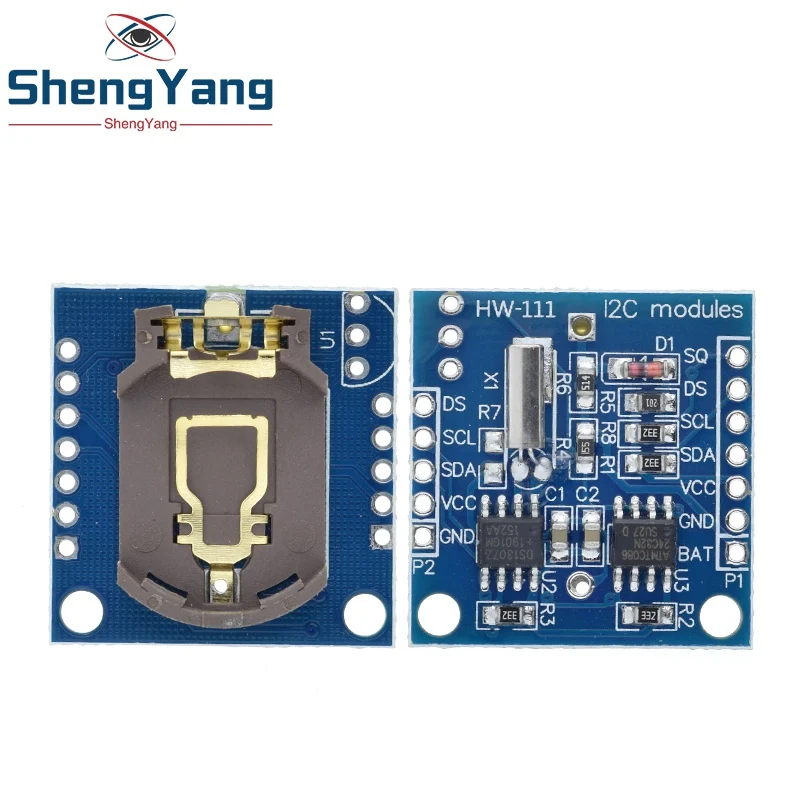 TZT I2C RTC DS1307 AT24C32 Real Time Clock Module For AVR ARM PIC Tiny RTC I2C modules memory DS1307 Clock