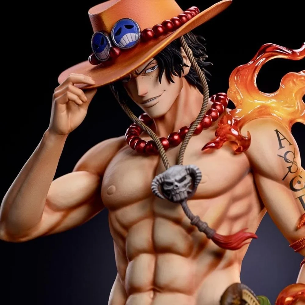 Anime One Piece Portgas D Ace Action Figure 35cm/13.78inch Pvc Statue Ace Figures Ornament Collection Model Toys for Gifts - view 4