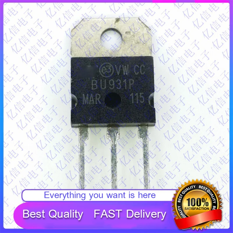 10Pcs/Lot New Original BU931P 15A500V Transistor Good Quality  In Stock