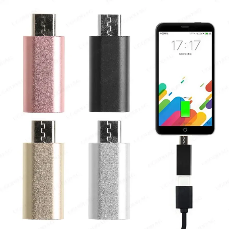 8-Pin Lightning Female To Micro USB Male Adapter Converter For Android Phone For Samsung Galaxy S3 S6/Edge S7/Edge