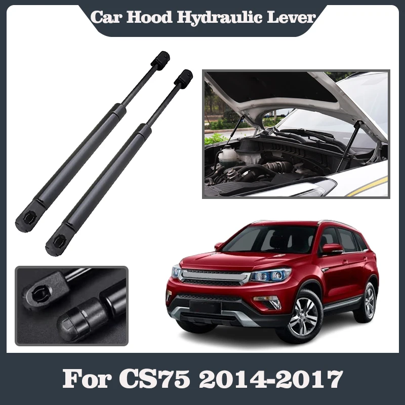 

Auto Hydraulic Rod For Changan CS75 2014-2017 2015 2016 Automobile Struts Shock Absorber Parts Freeze Protection Car Accessories