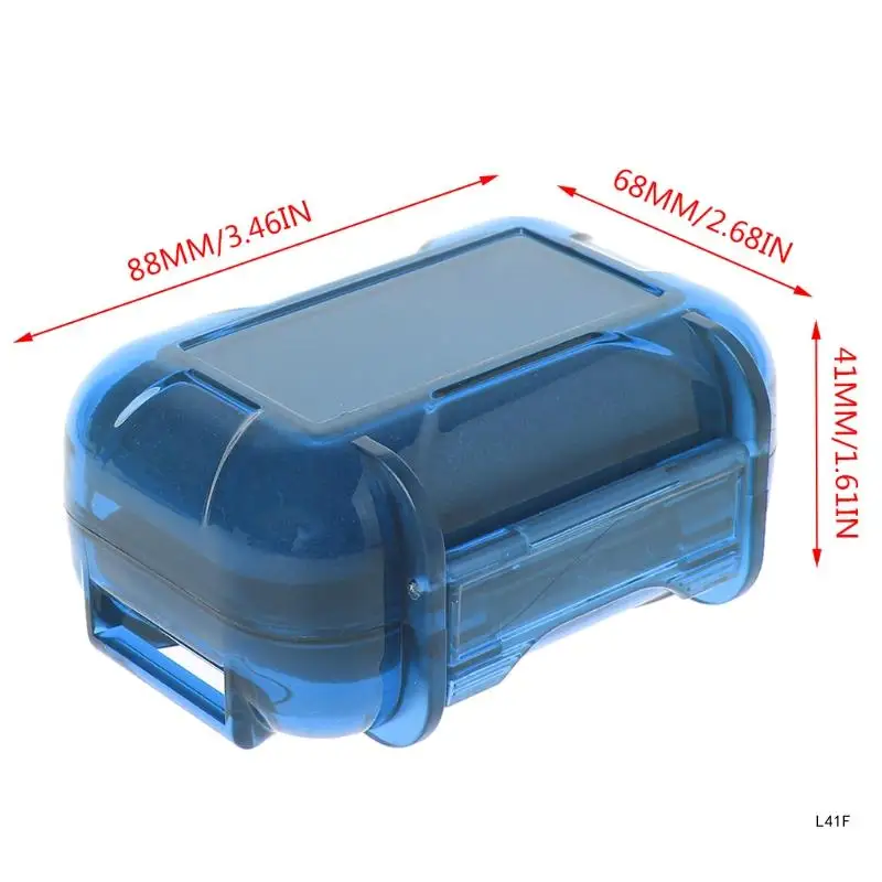 ABS Resin Earphones Portable Anti-drop Headset Protective Earbuds Boxes