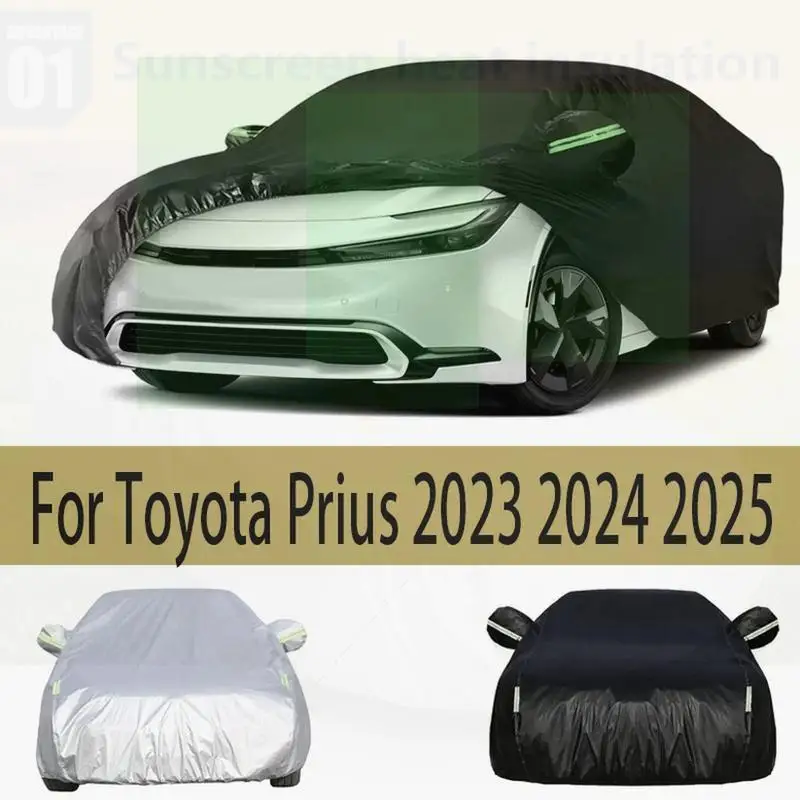 

For Custom Fit Outdoor for Toyota Prius 2023-2025 Waterproof All Weather Protection for Vehicles Similar to Automobiles Car Cov