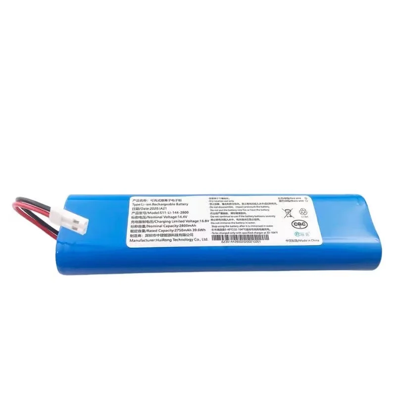 New 3000mAh Li-Ion Replacement Battery Pack For KIT FORT Kitfort KT-518 Robot Vacuum Cleaner Part