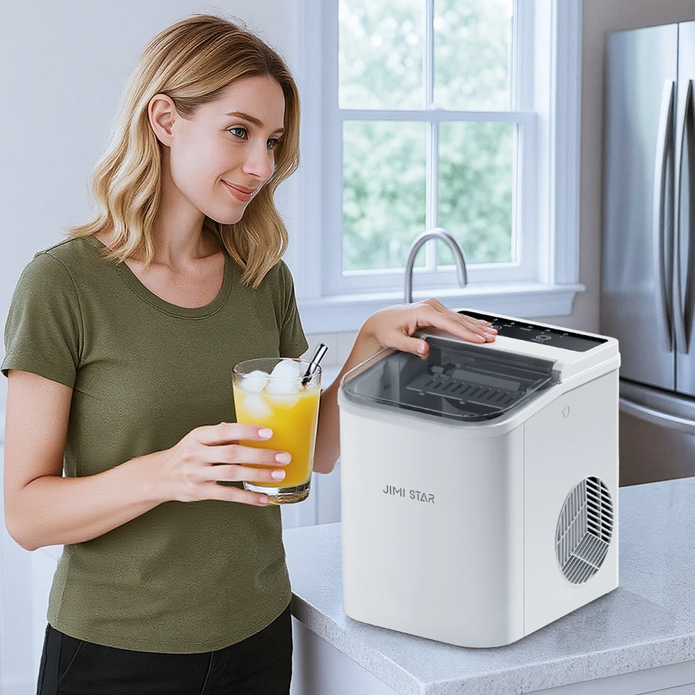 Portable Electric Bullet Ice Maker,12kg/Day Output, Grade 1 Energy Efficient, Plastic Housing