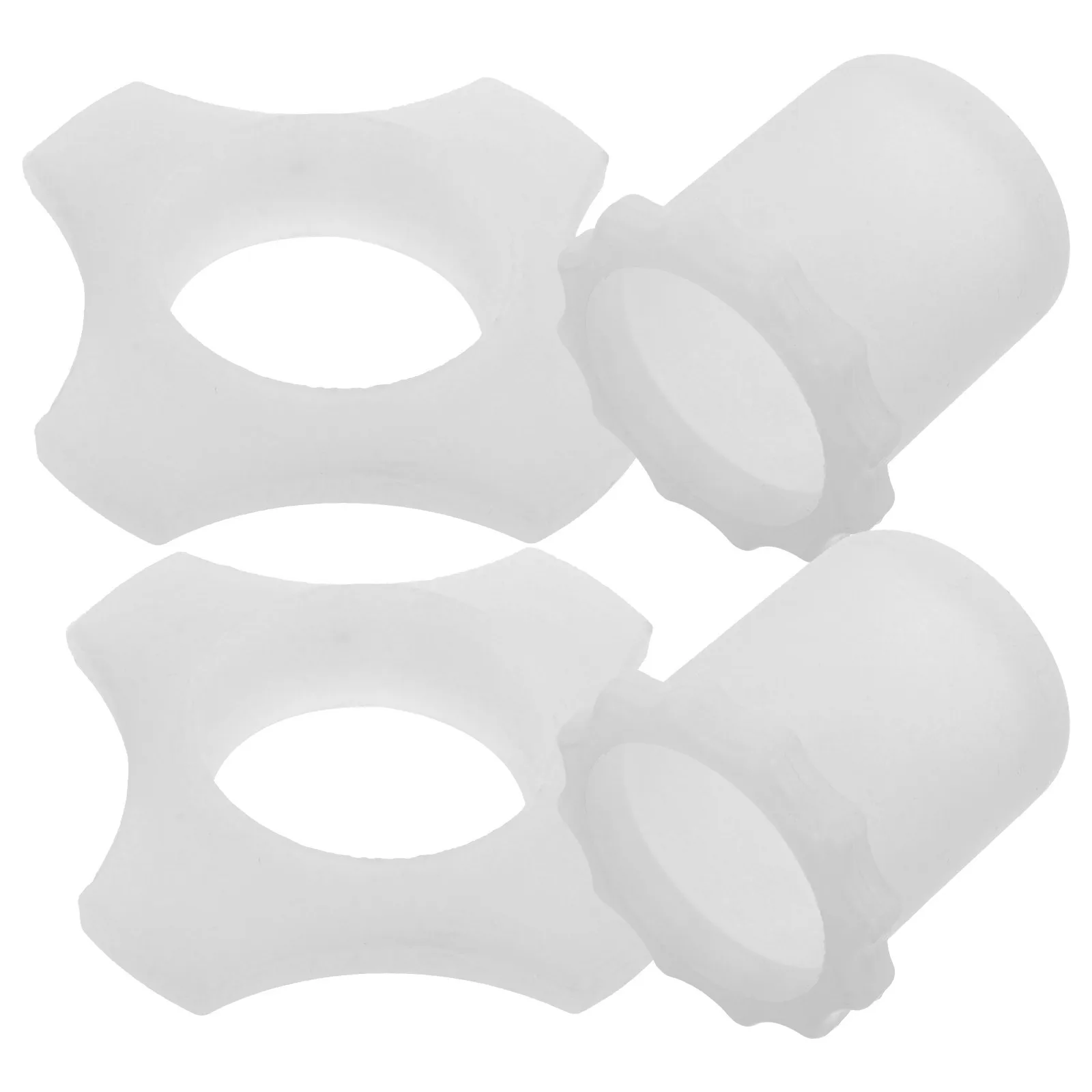 

2Sets Glow in The Dark Microphone Rings Anti Slip Design Lightweight Compact for Recording Performance Podcast Mic