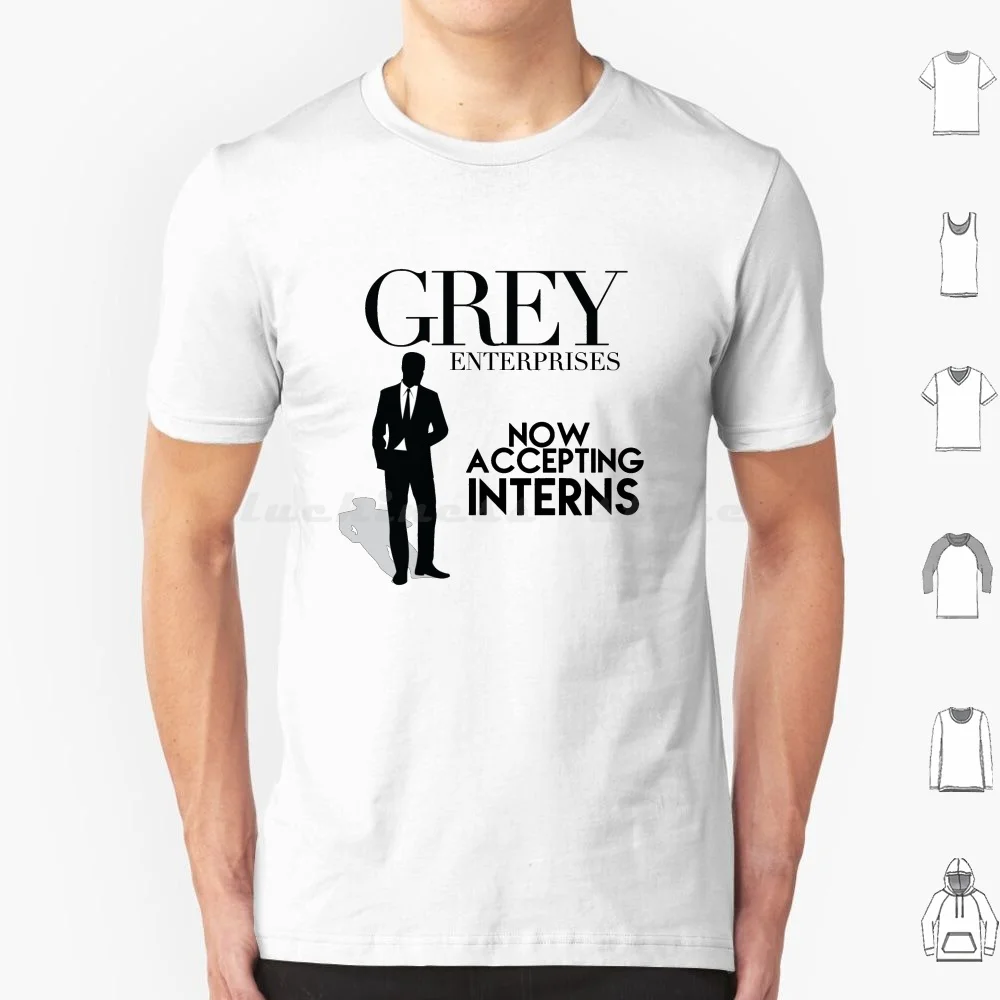 Grey Enterprises Holdings Inc. T Shirt Big Size 100% Cotton 50 Shades Of Grey Christian Grey Interns Fifty Shades Of Grey