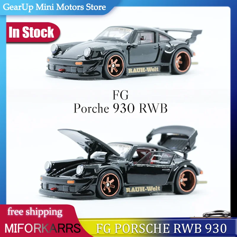 

Новинка в наличии: Коллекционная модель Porsche 911 RWB 930 (FG 1:64) из сплава, литая под давлением, миниатюрная, для детей, подарок