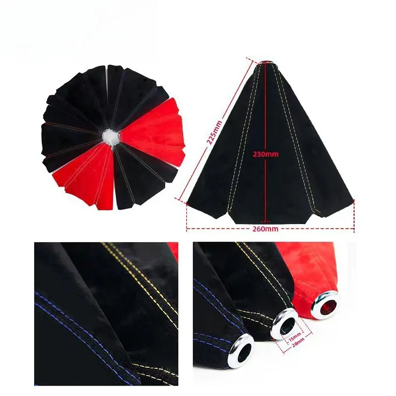 1pcs Universal Suede Leather Shift Boot Manual or Auto Gear Shift Cover Available in 5 Colors New 2025