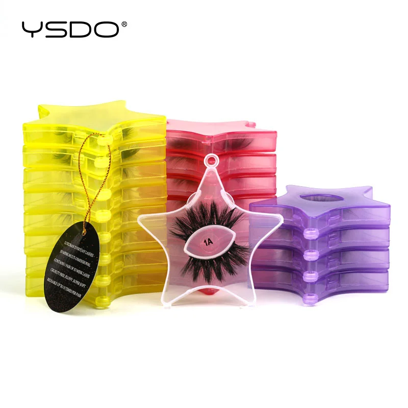 YSDO 10 Pairs eyelashes wholesale mink eyelashes makeup mink strip lashes false lashes volume dramatic fake eyelashes cilios