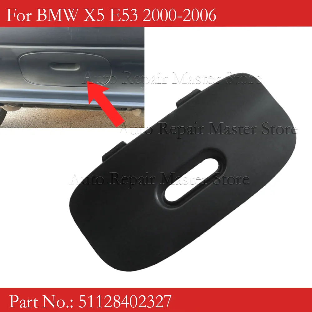 

Car Rear Bumper Trailer Hitch Cover Plate For BMW X5 E53 2000-2006 Accessories 51128402327 51117116671 51118250413