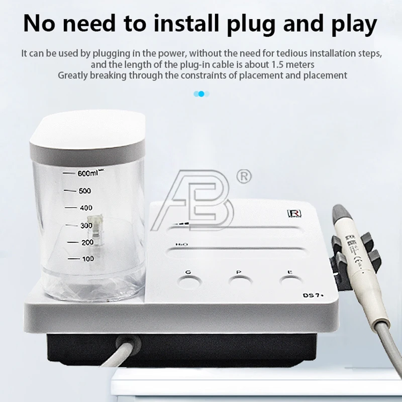 Dental Ultrasonic Piezo 7 Plus Scaler, Endo Scaling, Dentes limpar os dentes, para prevenir a periodontite, Maxpiezo 7 Plus