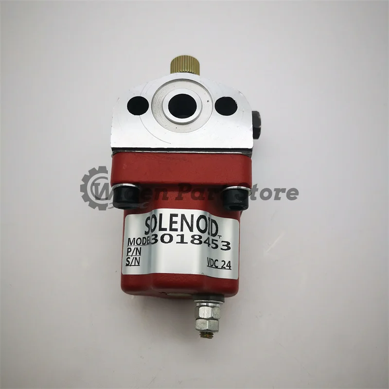 

12V Solenoid Valve 3035342 3018453 For Cummins NT855 NH220 M11 K19 V903 N14 6B