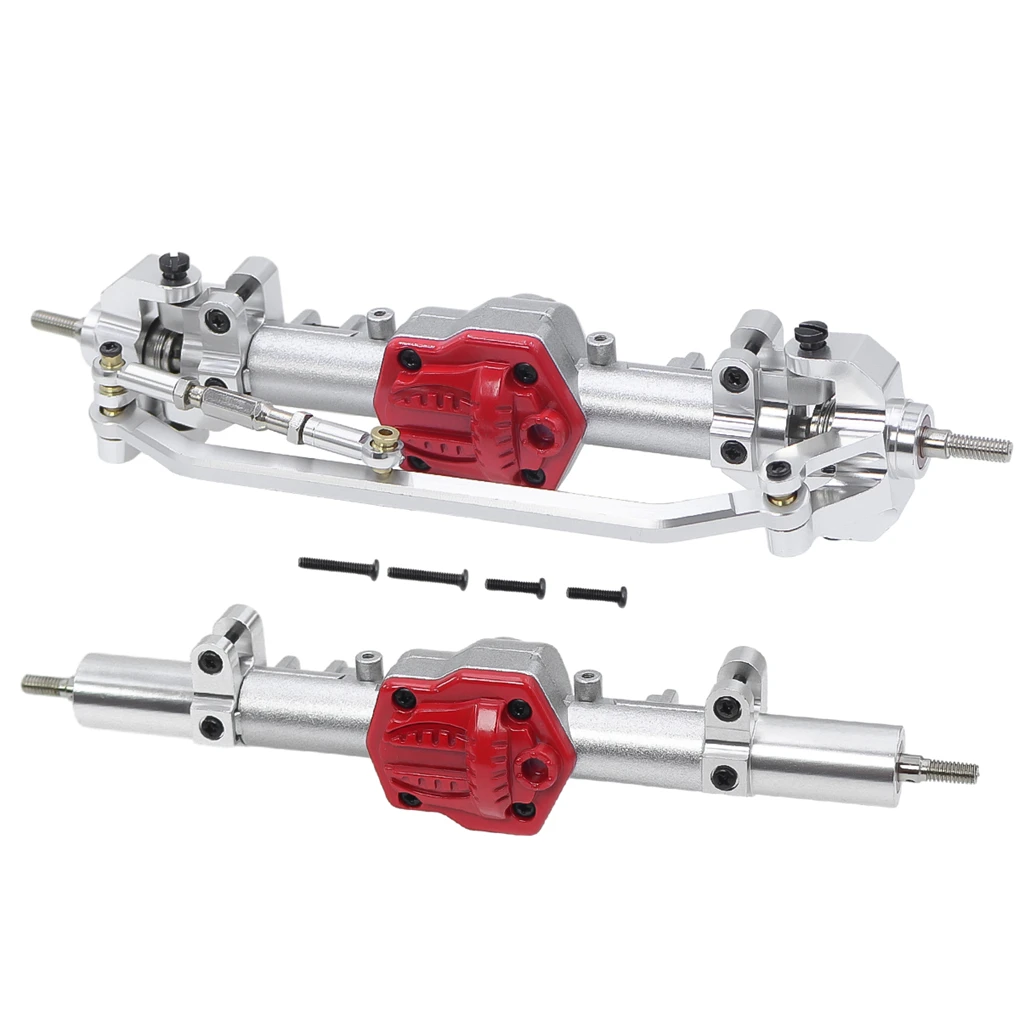 1/12 Aluminum Alloy Better Stability Front Axle For MN MN128 RC Car Part RC Car Accessories Replacement Parts