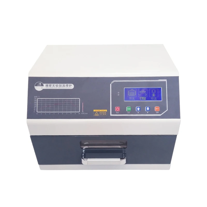 2400W 220V Digital Display Reflow Welding Machine LY 962C with Programmable Reflow Oven Hot Air IR Heating Welding Machine