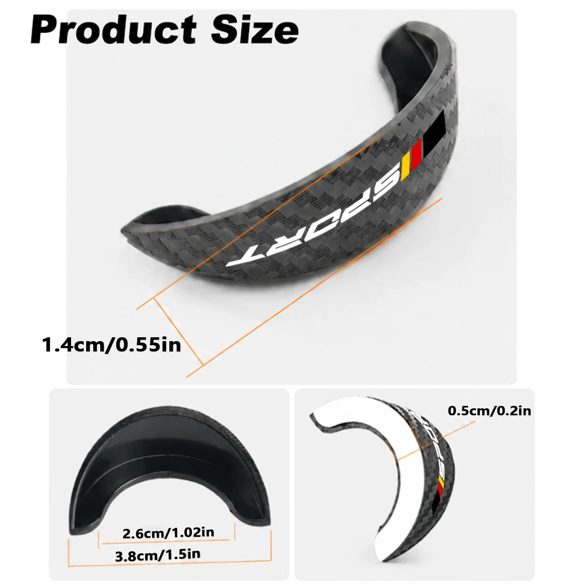 Car Camera Rain Cover Rear View Backup Camera Rainproof PVC Camera Shell Sun Visor Car Sticker