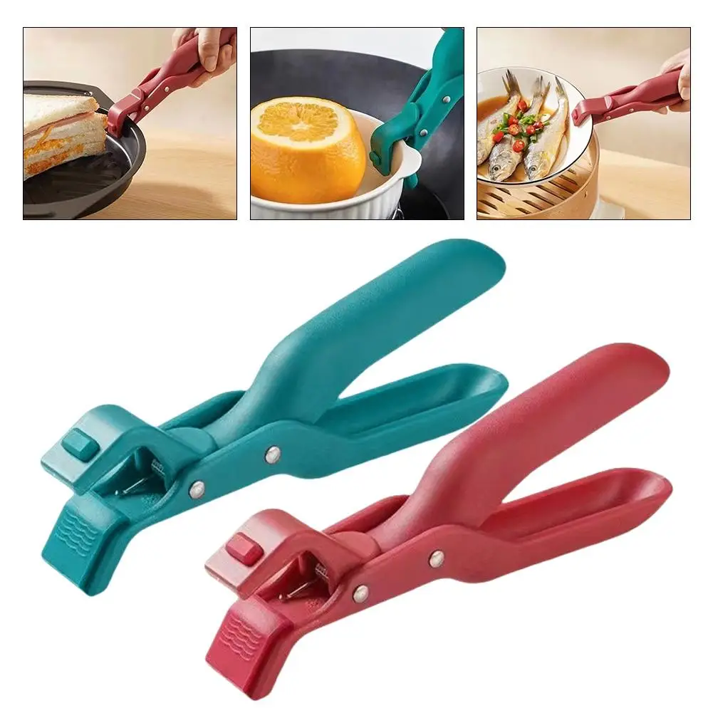 Anti-ironing Clip Tray Picker Bowl Clip Multi-functional -border Kitchen Tray Household Picker Silicone Anti-slip Crea W0s0