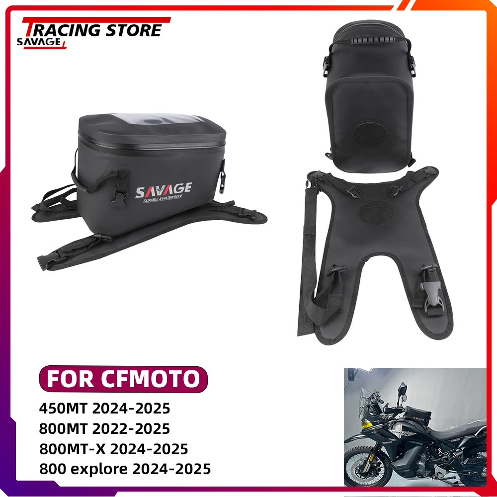 

Motorycle Tank Bag Waterproof For CFMOTO 450MT 700MT 800MT 800MTX IBEX 450 800 explore Tail Bag Rear Seat Bag Luggage Backpack