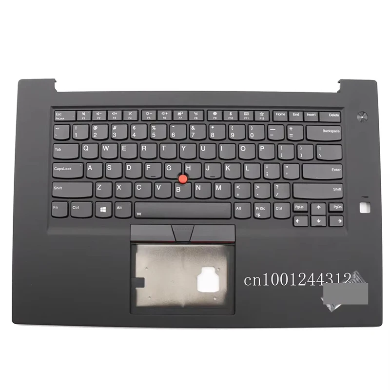 

01YU756 Новый чехол для ноутбука с клавиатурой США для ThinkPad P1 X1 Extreme 1-го поколения, верхний чехол с упором для рук в США, лицевая панель с отверстием 01YU757