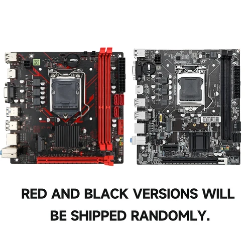 Imagen 2 del producto Placa base para juegos MOUGOL H61M M.2 NVME PCIEx16 DVI compatible con RAM DDR3 de doble canal Intel Core 2/3 Gen CPU LGA1155 para PC de escritorio