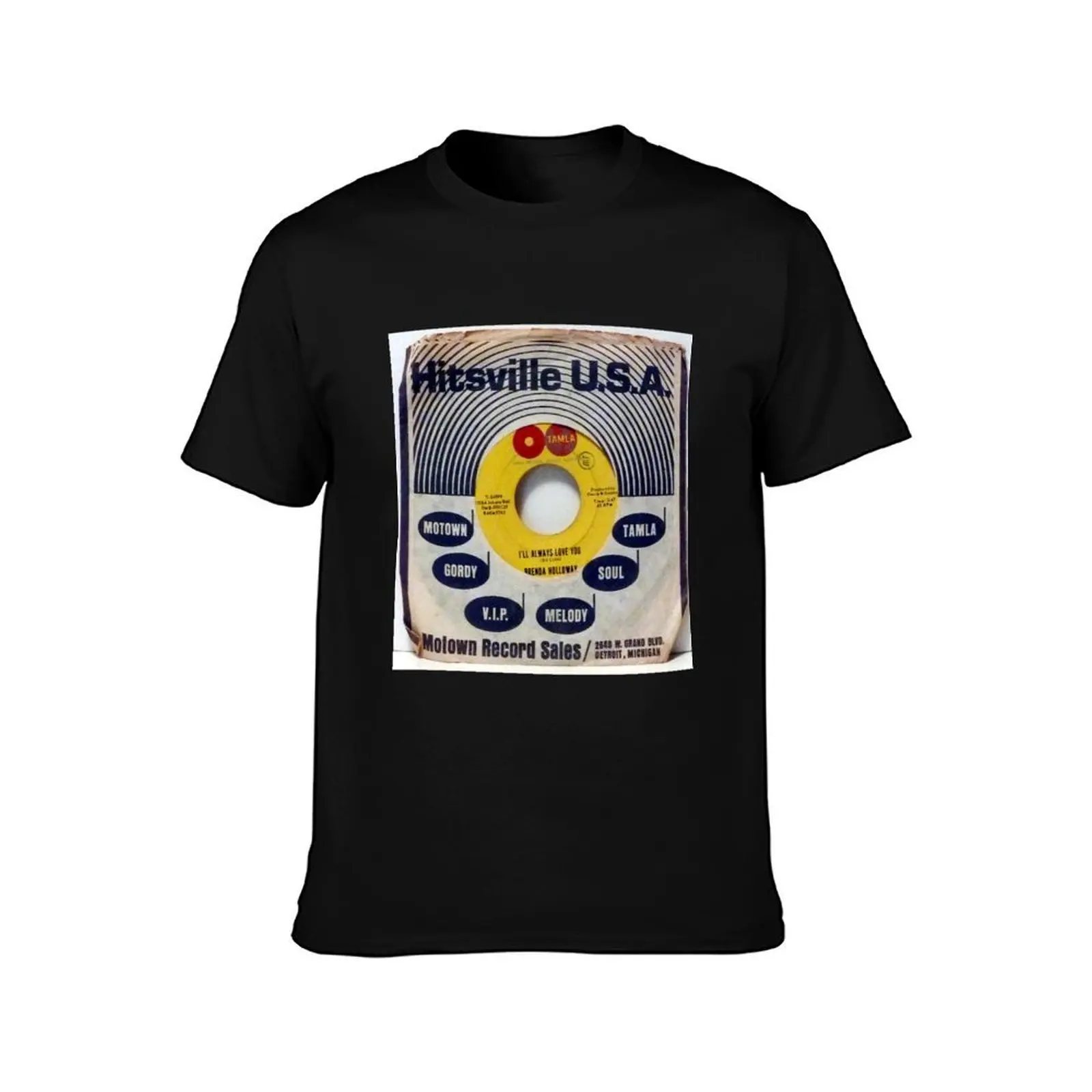Hitsville USA, Motown, Tamla, Company sleeve, 45, 1964, soul, r & b, single, T-Shirt Sun Protective Outdoor Tee Top T-Shirt