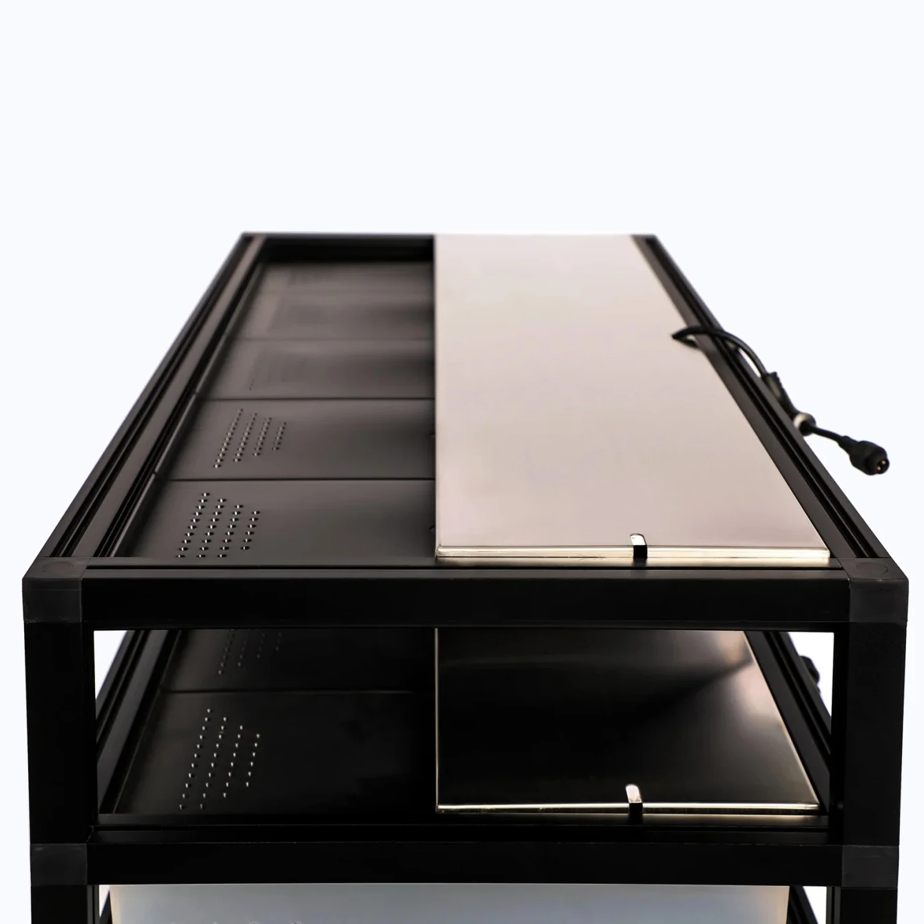 Climbing Pet Snake Glass Feeding Box Maned Lion Lizard Guardian Eyelash Horned Spider Feeding Box Ecological Tank