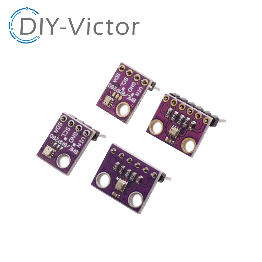 BME280 5V 3.3V Digital Sensor Temperature Humidity Barometric Pressure Sensor Module I2C SPI 1.8-5V BME280 Sensor Module