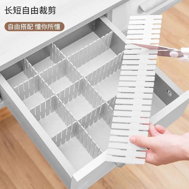 

Drawer Compartment Organizer Board Home Cabinet Divider Multifunctional Organizing Partition Free Combination Divider Storage