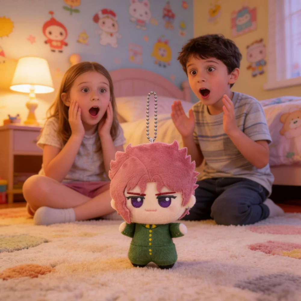 

11cm In Stock Original Genuine Banpresto Jotaro Kujo Kakyoin Noriaki Jan Pierre Polnareff Joseph Joestar Dio Brando Plush Toy